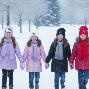 Colorful Winter Coats for Kids